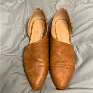 Size 11 brown dress booties.